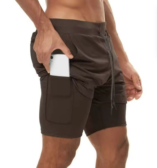 Short Esportivo de Academia Masculino 2 em 1 - Joggers